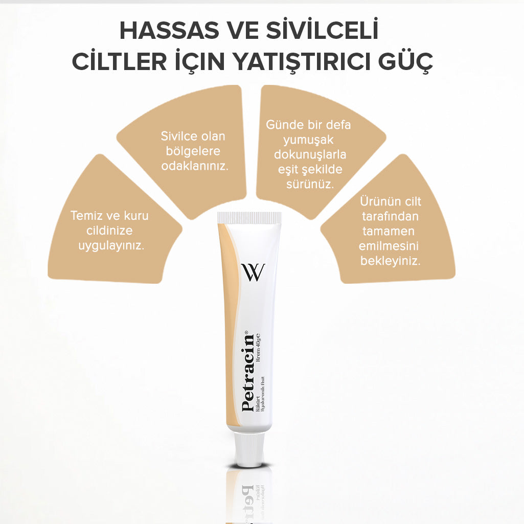 Petracin Krem – Hassas ve Sivilceli Ciltler İçin Yatıştırıcı Bakım